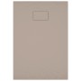 SMC brown shower tray 100x70 cm by vidaXL, Shower trays - Ref: Foro24-148926, Price: 172,78 €, Discount: %