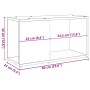 Mueble de TV madera de ingeniería envejecida 60x24x32 cm von , TV-Möbel - Ref: Foro24-856726, Preis: 34,04 €, Rabatt: %