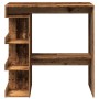 Mesa de bar con estante madera envejecida 100x48x101,5 cm von , Küchen- und Esstische - Ref: Foro24-856758, Preis: 95,46 €, R...