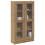 Aparador alto madera ingeniería roble artisan 82,5x30,5x150 cm von , Sideboards - Ref: Foro24-3318719, Preis: 143,29 €, Rabat...