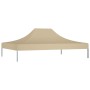 Tent roof for beige celebrations 4.5x3 m 270 g/m² by vidaXL, Covers for tents and gazebos - Ref: Foro24-315366, Price: 43,85 ...