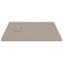 Brown SMC shower tray 80x80 cm by vidaXL, Shower trays - Ref: Foro24-148922, Price: 172,63 €, Discount: %