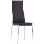 Sillas de comedor 4 unidades cuero sintético marrón by , dining chairs - Ref: Foro24-281880, Price: 193,91 €, Discount: %