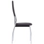 Sillas de comedor 4 unidades cuero sintético marrón by , dining chairs - Ref: Foro24-281880, Price: 193,91 €, Discount: %