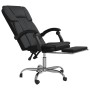 Silla de oficina reclinable negra piel sintética | Foro24|Onlineshop| Casa, Jardín y Más Foro24.es