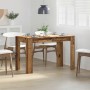 Mesa de comedor de madera contrachapada madera vieja von , Küchen- und Esstische - Ref: Foro24-855840, Preis: 83,71 €, Rabatt: %