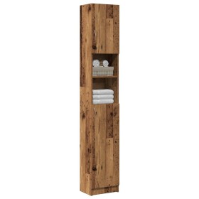 Armario de baño madera contrachapada madera vieja 32x25,5x190cm von , Badezimmermöbel - Ref: Foro24-856048, Preis: 88,26 €, R...