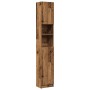 Armario de baño madera contrachapada madera vieja 32x25,5x190cm by , Bathroom furniture - Ref: Foro24-856048, Price: 88,26 €,...