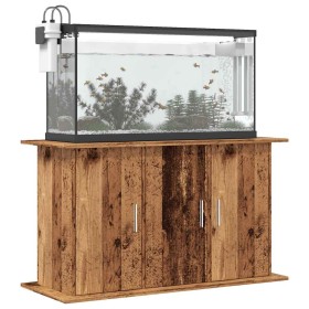 Soporte para acuario madera ingeniería envejecida 101x41x58 cm von , Aquarium unterstützt - Ref: Foro24-857286, Preis: 111,36...