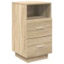 Mesitas de noche 2 uds con 2 cajones roble sonoma 36x36x68 cm de , Mesitas de noche - Ref: Foro24-858583, Precio: 112,84 €, D...