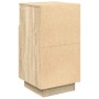 Mesitas de noche 2 uds con 2 cajones roble sonoma 36x36x68 cm de , Mesitas de noche - Ref: Foro24-858583, Precio: 112,84 €, D...