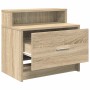 Mesilla de noche con cajón roble sonoma 51x31x47 cm von , Nachttische - Ref: Foro24-858672, Preis: 48,87 €, Rabatt: %