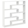 Estante cubo de pared 7 compartimentos madera ingeniería blanco de , Estantes y estanterías - Ref: Foro24-860022, Precio: 67,...