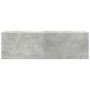 Mueble pared baño madera ingeniería gris hormigón 100x25x30cm de , Tocadores de baño - Ref: Foro24-860097, Precio: 58,20 €, D...