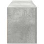 Mueble pared baño madera ingeniería gris hormigón 100x25x30cm de , Tocadores de baño - Ref: Foro24-860097, Precio: 58,20 €, D...