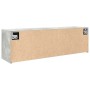 Mueble pared baño madera ingeniería gris hormigón 100x25x30cm de , Tocadores de baño - Ref: Foro24-860097, Precio: 58,20 €, D...