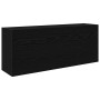 Mueble de pared de baño madera ingeniería negro 100x25x40 cm de , Tocadores de baño - Ref: Foro24-860104, Precio: 73,33 €, De...