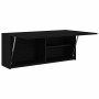 Mueble de pared de baño madera ingeniería negro 100x25x40 cm de , Tocadores de baño - Ref: Foro24-860104, Precio: 73,33 €, De...