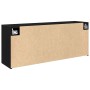 Mueble de pared de baño madera ingeniería negro 100x25x40 cm de , Tocadores de baño - Ref: Foro24-860104, Precio: 73,33 €, De...