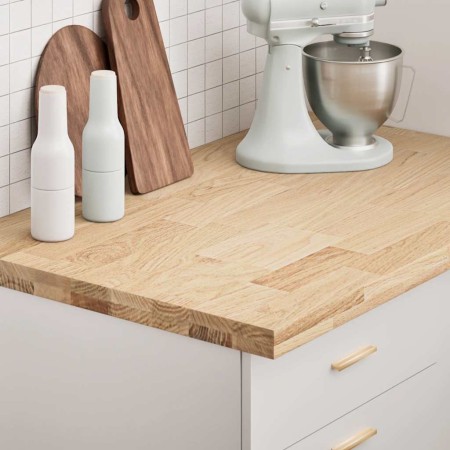 Encimera de cocina rectangular madera maciza roble | Foro24|Onlineshop| Casa, Jardín y Más Foro24.es