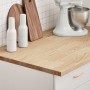 Encimera de cocina rectangular madera maciza roble | Foro24|Onlineshop| Casa, Jardín y Más Foro24.es