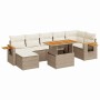 Set sofás jardín y cojines 8 pzas ratán sintético acacia beige von , Gartensets - Ref: Foro24-3327628, Preis: 730,77 €, Rabat...