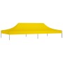 Celebration tent roof yellow 6x3 m 270 g/m² by vidaXL, Covers for tents and gazebos - Ref: Foro24-315335, Price: 54,66 €, Dis...