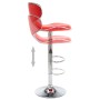 323645 Bar Stools 2 pcs Red Faux Leather de , Taburetes de cocina - Ref: Foro24-323645, Precio: 137,89 €, Descuento: %