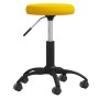 Silla de oficina giratoria de terciopelo amarillo mostaza | Foro24|Onlineshop| Casa, Jardín y Más Foro24.es