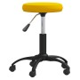 Silla de oficina giratoria de terciopelo amarillo mostaza | Foro24|Onlineshop| Casa, Jardín y Más Foro24.es