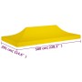 Techo de carpa para celebraciones amarillo 6x3 m 270 g/m² de vidaXL, Cubiertas para carpas y cenadores - Ref: Foro24-315335, ...