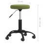 Silla de oficina giratoria de terciopelo verde claro | Foro24|Onlineshop| Casa, Jardín y Más Foro24.es