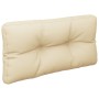 Cojín para sofá de palets de tela beige 80x40x12 cm von , Kissen für Stühle und Sofas - Ref: Foro24-360604, Preis: 26,16 €, R...