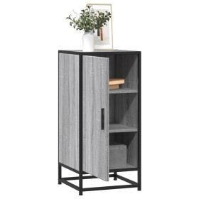 Aparador madera ingeniería y metal gris Sonoma 35,5x35x76 cm de , Aparadores - Ref: Foro24-848942, Precio: 63,11 €, Descuento: %