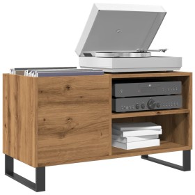 Mueble discos madera de ingeniería roble artisan 84,5x38x48 cm de , Armarios y almacenamiento - Ref: Foro24-857245, Precio: 7...