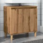 Mueble de lavabo madera de ingeniería roble artisan 58x33x60 cm von , Badezimmerwaschtische - Ref: Foro24-857115, Preis: 54,3...