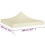 Cream 2x2 m celebration tent roof 270 g/m² by vidaXL, Covers for tents and gazebos - Ref: Foro24-315336, Price: 25,10 €, Disc...