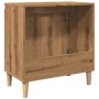 Mueble de lavabo madera de ingeniería roble artisan 58x33x60 cm von , Badezimmerwaschtische - Ref: Foro24-857115, Preis: 54,3...