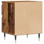 Mesita de noche madera ingeniería madera envejecida 40x35x50 cm de , Mesitas de noche - Ref: Foro24-857396, Precio: 56,12 €, ...