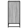 Aparador madera ingeniería y metal gris Sonoma 68x35x76 cm by , Sideboards - Ref: Foro24-848982, Price: 96,35 €, Discount: %