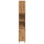 Armario de baño madera contrachapada roble artisan 30x30x190 cm von , Badezimmerwaschtische - Ref: Foro24-857103, Preis: 87,0...