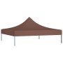 Techo de carpa para celebraciones marrón 3x3 m 270 g/m² de vidaXL, Cubiertas para carpas y cenadores - Ref: Foro24-315323, Pr...