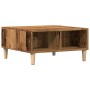 Mesa de centro madera de ingeniería envejecida 60x60x30 cm von , Couchtisch - Ref: Foro24-856440, Preis: 54,60 €, Rabatt: %