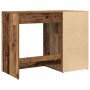 Escritorio de madera de ingeniería envejecida 100x49x75 cm by , Desks - Ref: Foro24-857099, Price: 105,50 €, Discount: %