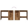 Escritorio de madera de ingeniería envejecida 100x49x75 cm by , Desks - Ref: Foro24-857099, Price: 105,50 €, Discount: %