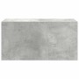 Mueble de pared baño madera ingeniería gris hormigón 60x25x30cm de , Tocadores de baño - Ref: Foro24-860061, Precio: 45,00 €,...