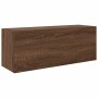 Mueble de pared baño madera ingeniería roble marrón 80x25x30cm de , Tocadores de baño - Ref: Foro24-860082, Precio: 53,51 €, ...