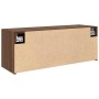 Mueble de pared baño madera ingeniería roble marrón 80x25x30cm de , Tocadores de baño - Ref: Foro24-860082, Precio: 53,51 €, ...