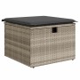 Set muebles jardín 9 pzas y cojines ratán sintético gris claro by , Garden sets - Ref: Foro24-3327882, Price: 704,37 €, Disco...