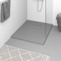 SMC gray shower tray 100x80 cm by vidaXL, Shower trays - Ref: Foro24-148935, Price: 170,53 €, Discount: %